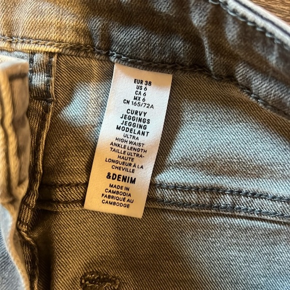 Women's grey Blue Jeans - Picture 3 of 5